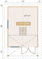 Boden II Loft 9,7 + 4,7 m2